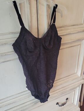 Bali Black Lace Shapewear Bodysuit